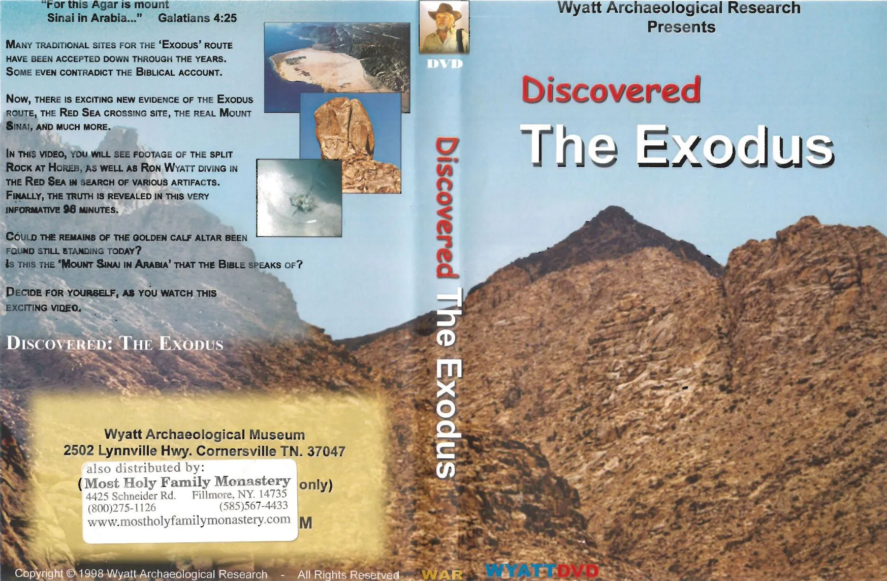 Discovered The Exodus (DVD)